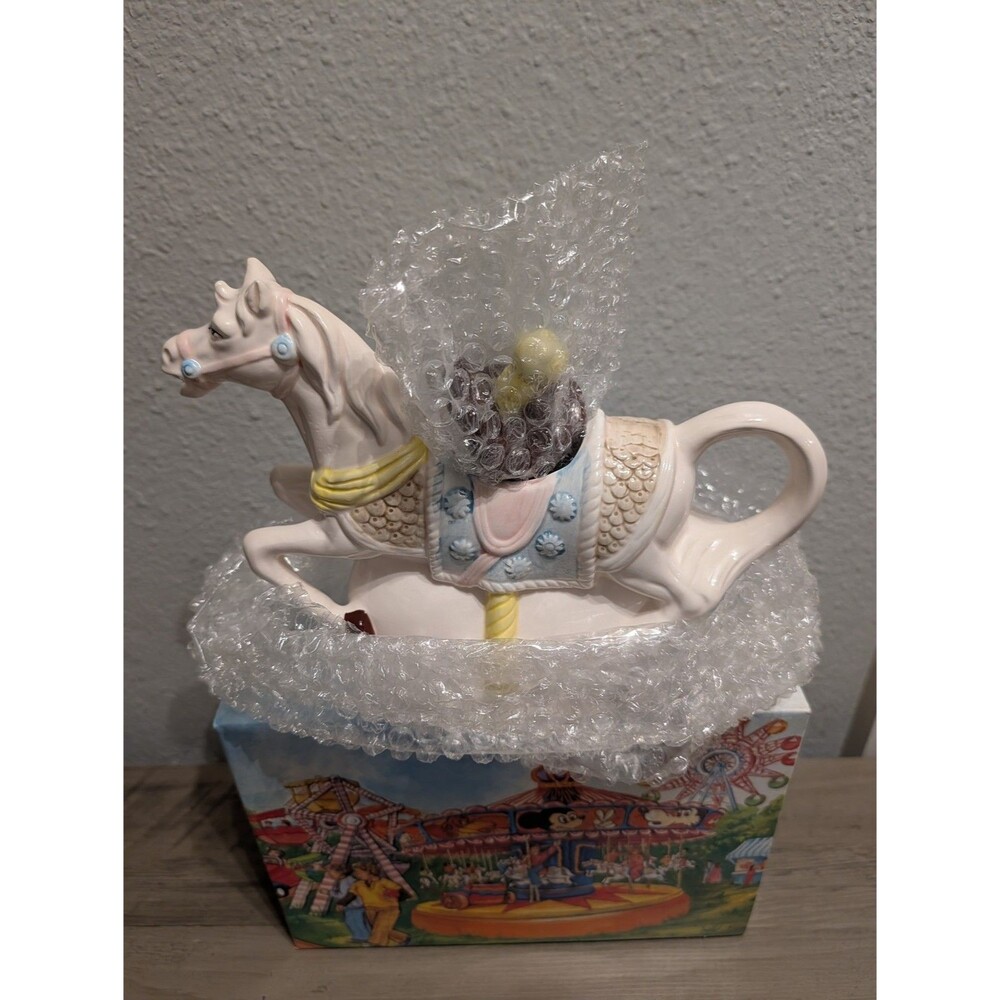 The Leonardo Collection Carousel Celebration Horse Teapot Boxed